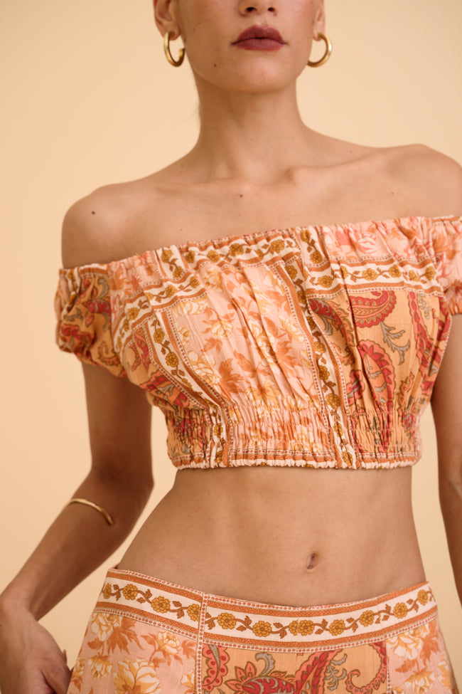 MEGARA PRINT TOP - RICOCHET