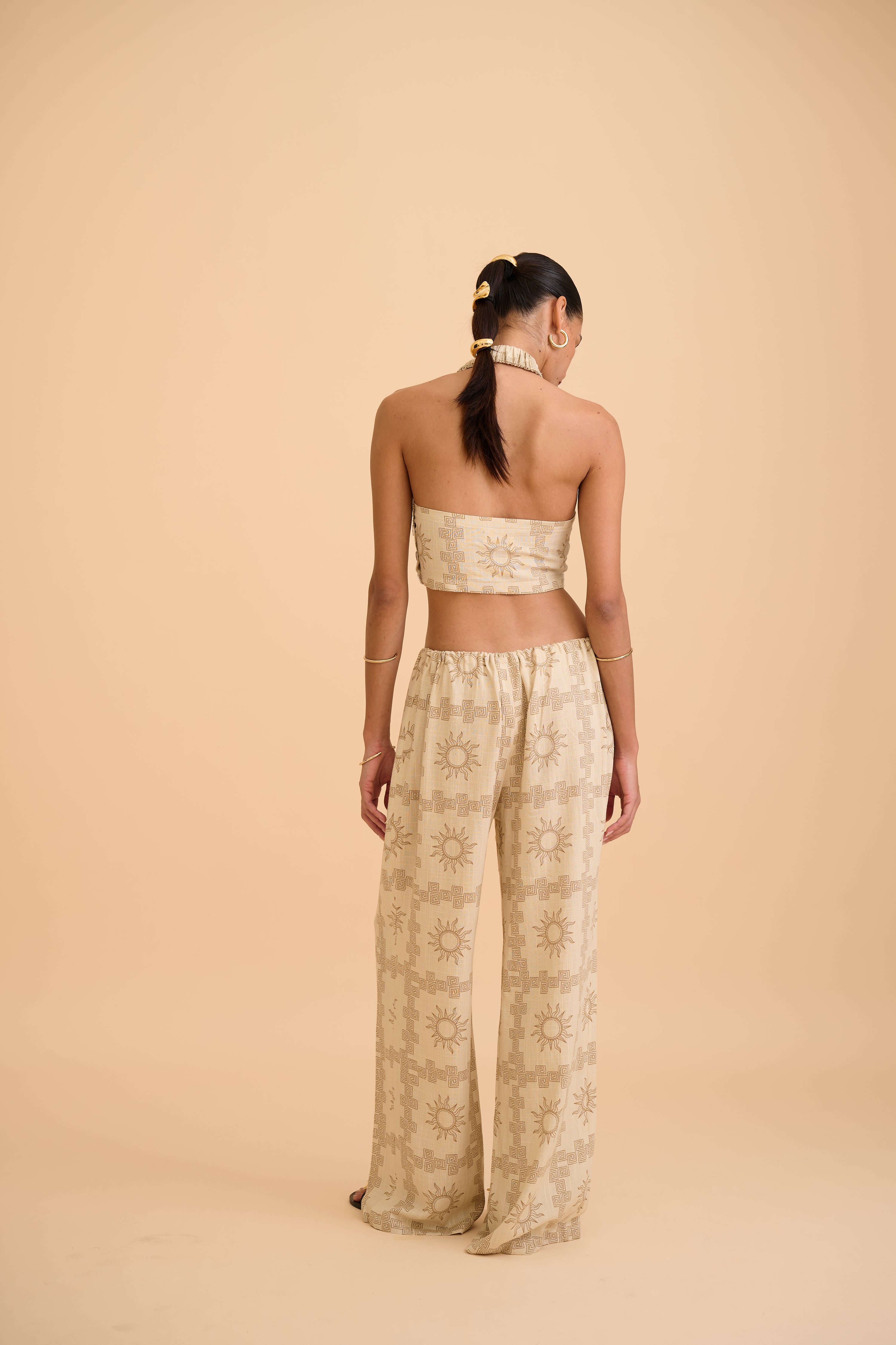 BELINHA DRAWSTRING TROUSER - RICOCHET