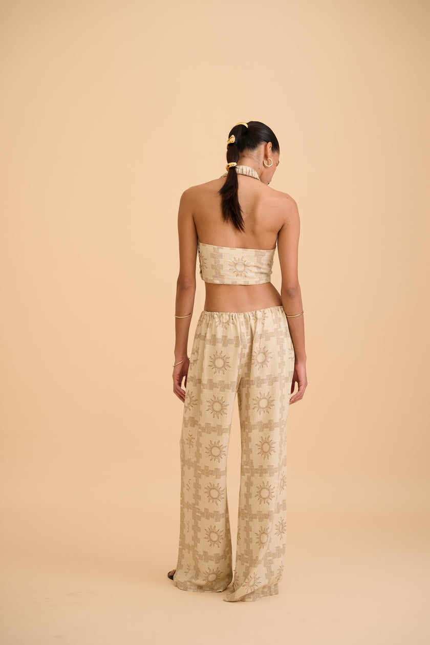 BELINHA DRAWSTRING TROUSER - RICOCHET