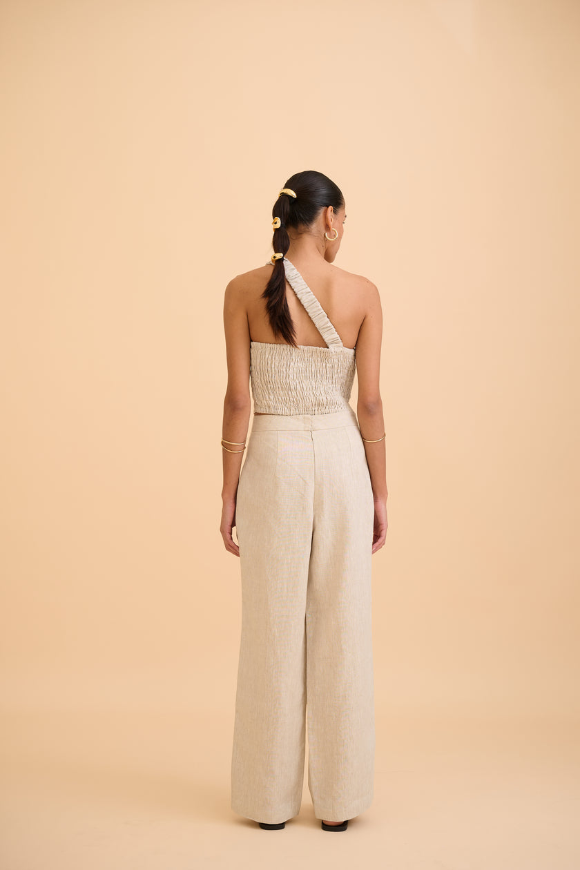 SAANVI PEARL- BUTTONS TROUSER - RICOCHET