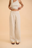 SAANVI PEARL- BUTTONS TROUSER - RICOCHET