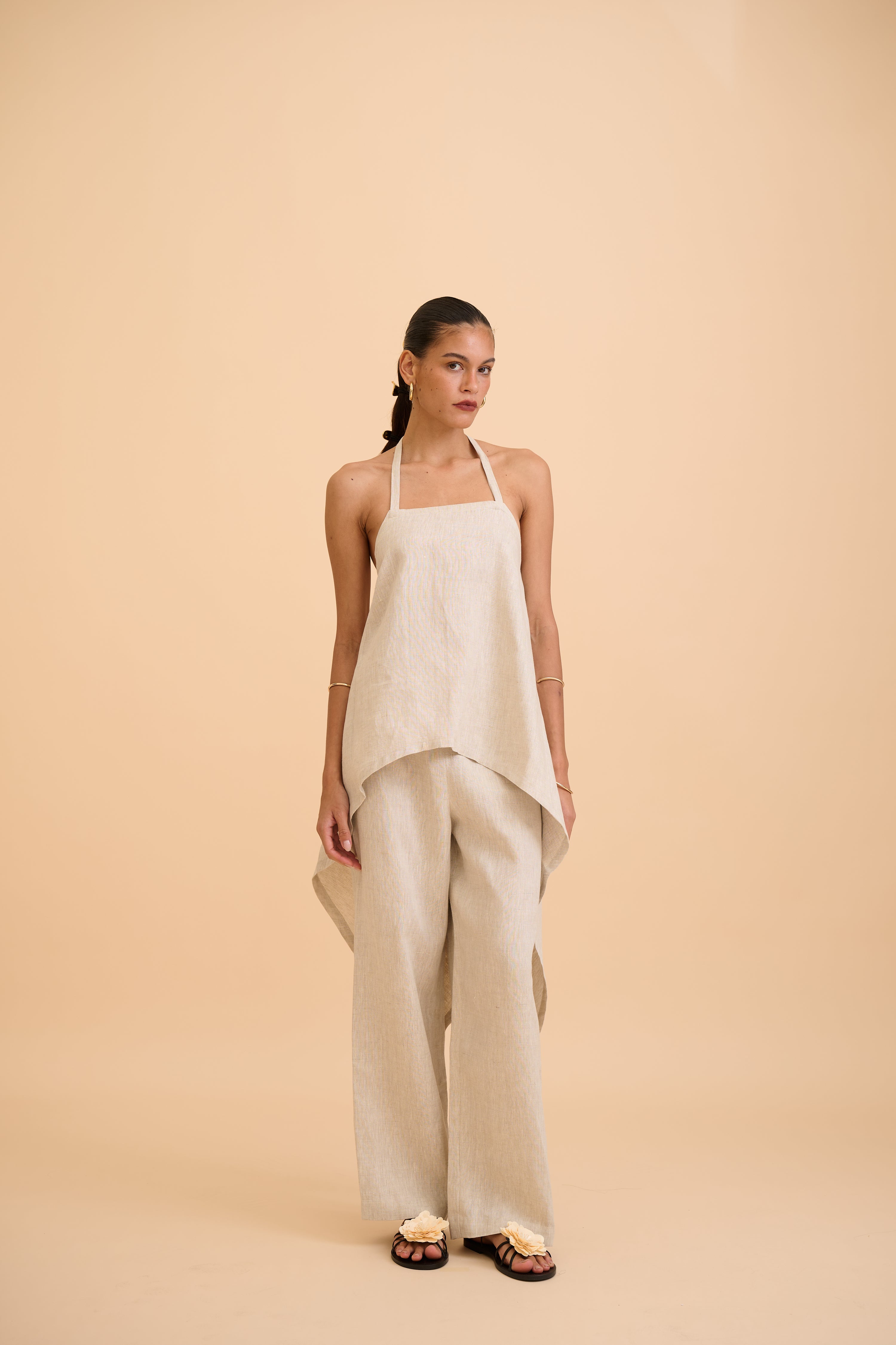 SAANVI HALTER TOP - RICOCHET