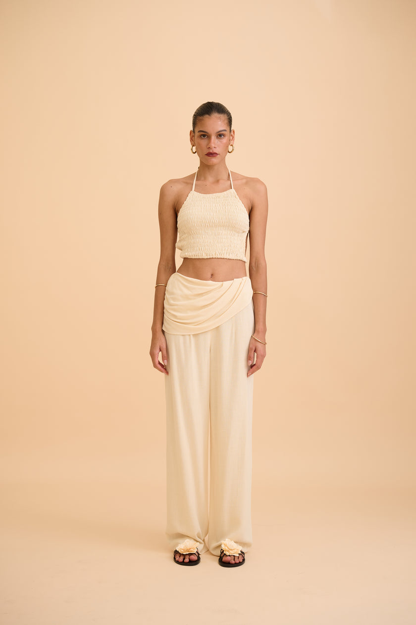 ALINE BACK CUT-OUT TOP - RICOCHET