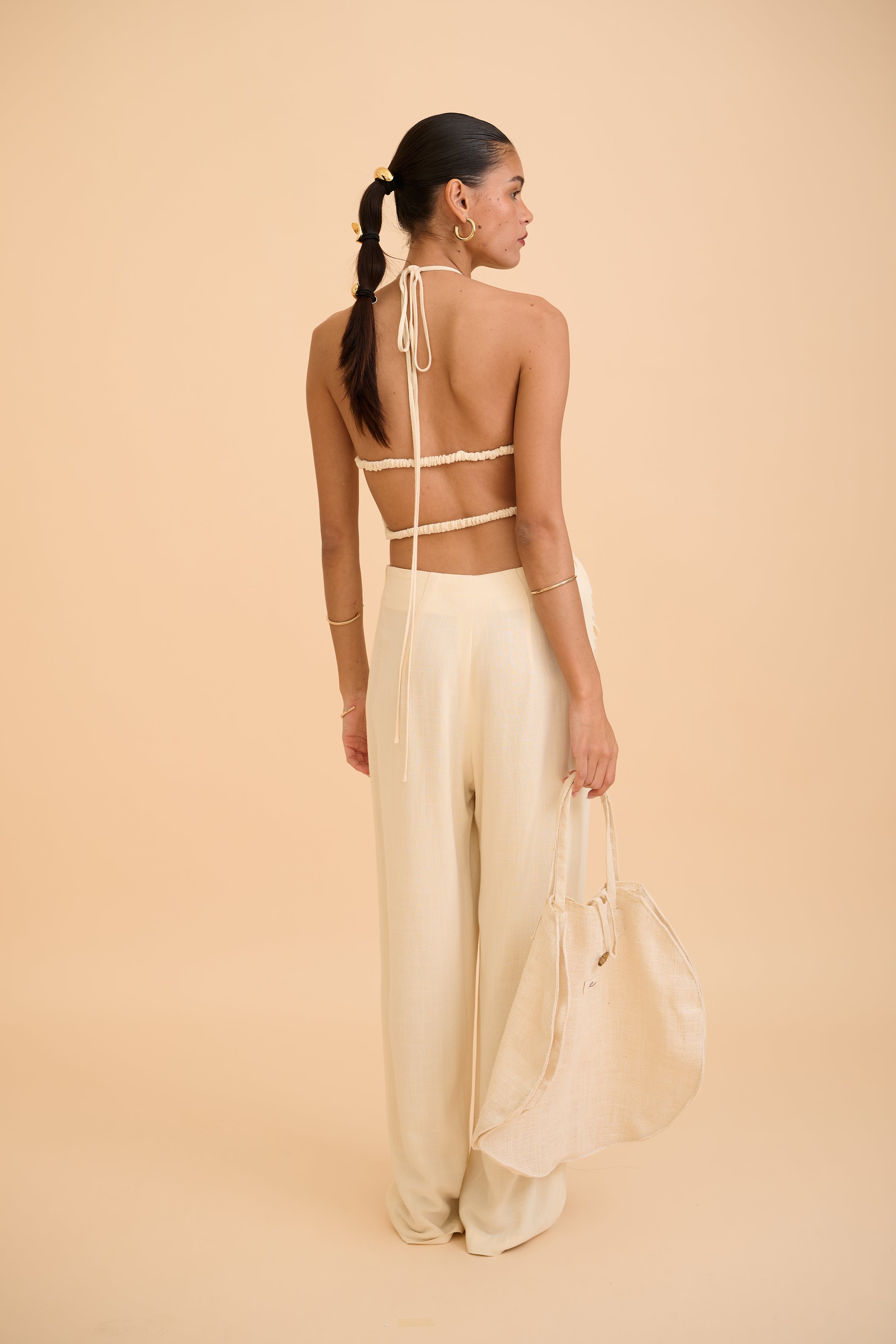 ALINE BACK CUT-OUT TOP - RICOCHET