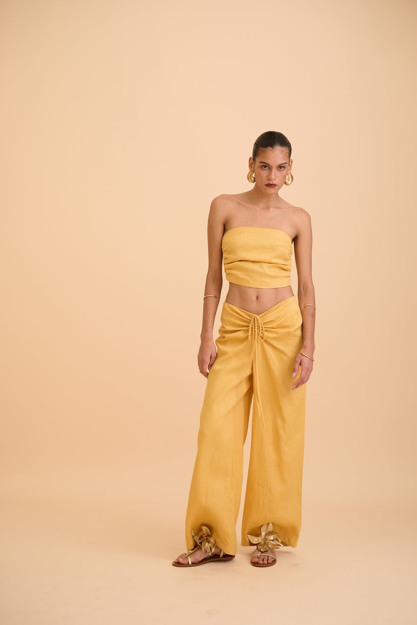 SALOMI STRAPLESS TOP