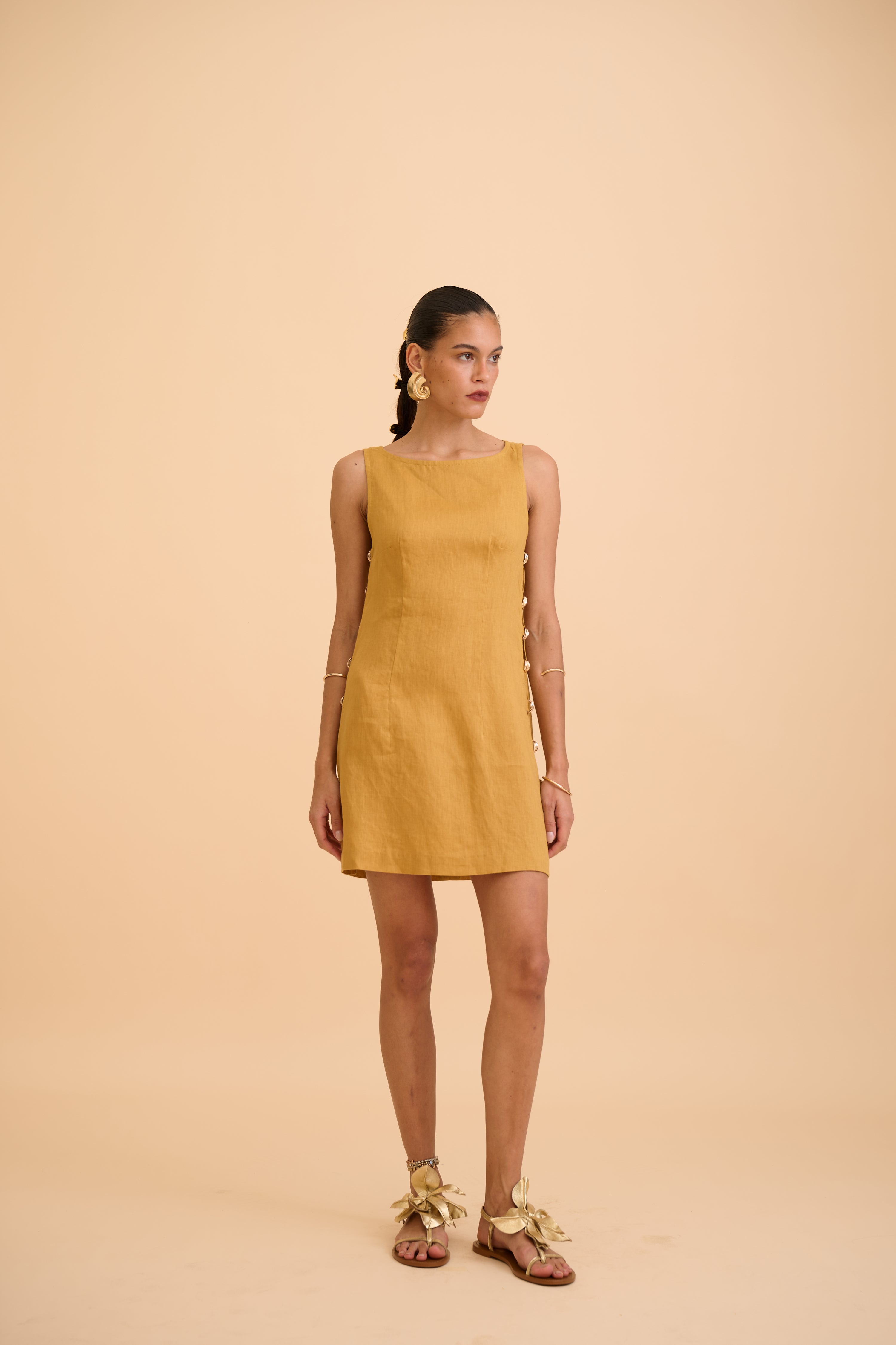 SALOMI CUT-OUT MINI DRESS