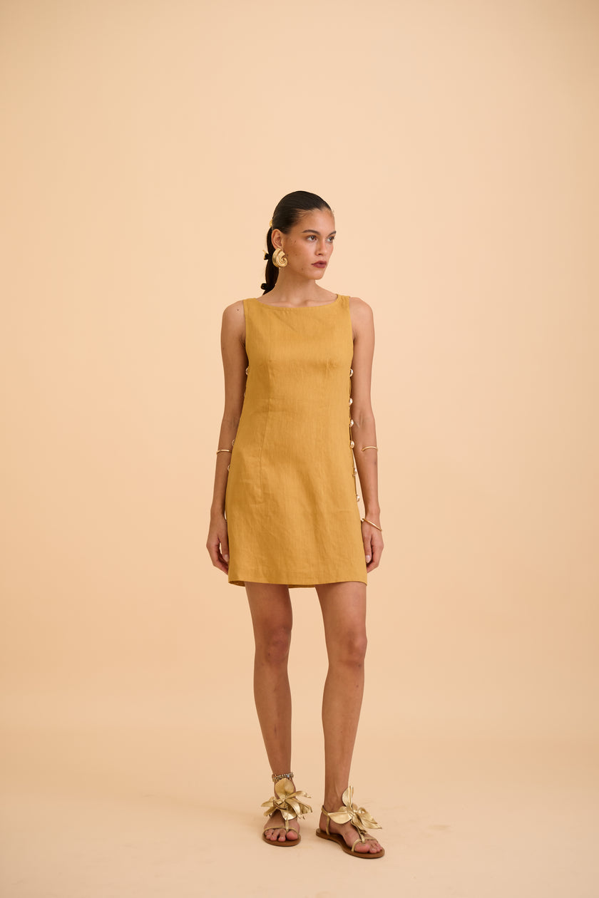 SALOMI CUT-OUT MINI DRESS