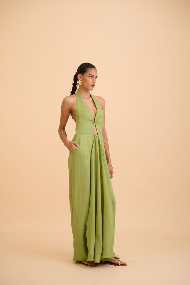 ANIKA CUT-OUT JUMPSUIT - RICOCHET