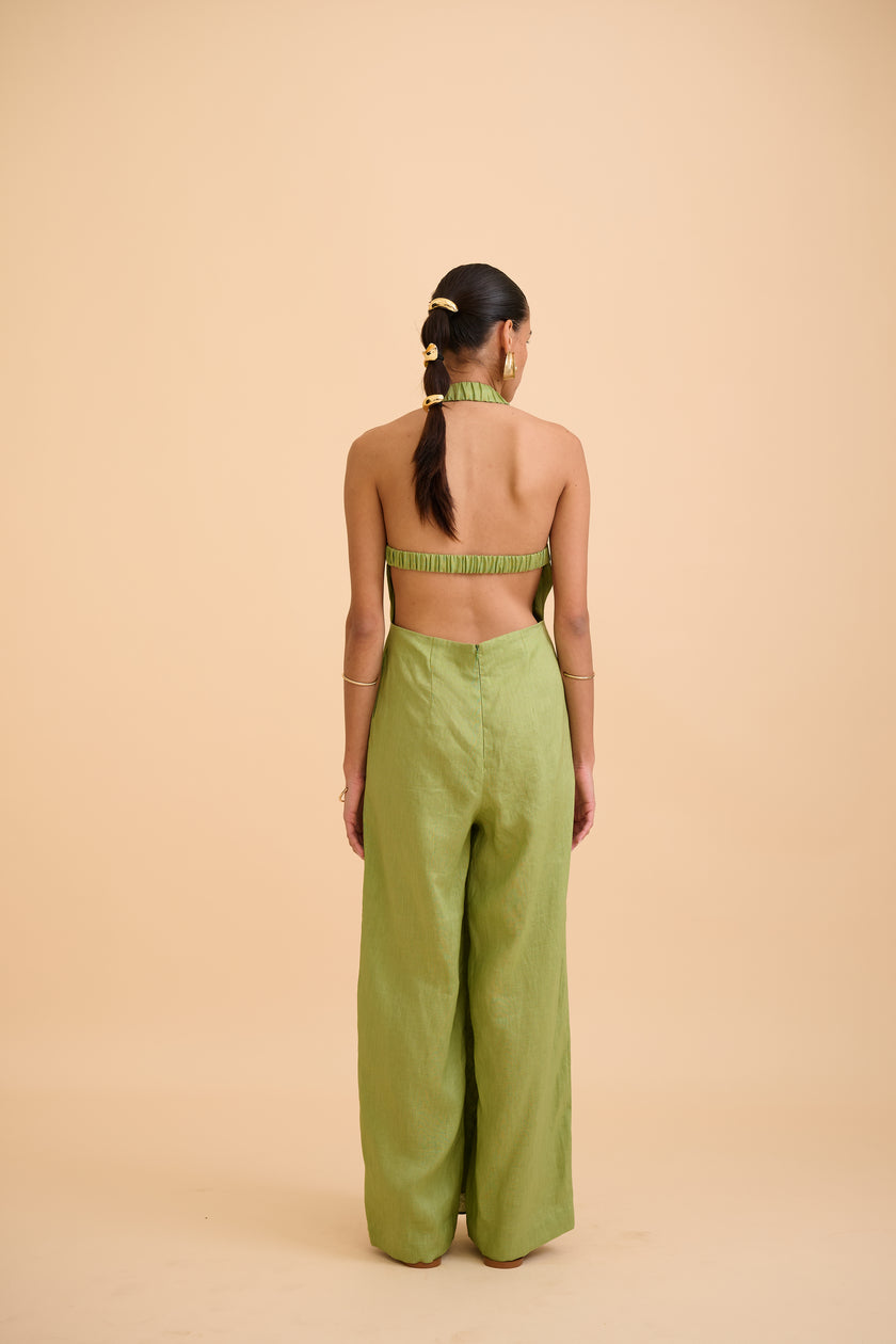 ANIKA CUT-OUT JUMPSUIT - RICOCHET