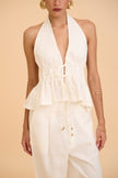 LUNE HALTER TOP - RICOCHET