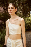 BAHAR ONE-SHOULDER TOP - RICOCHET