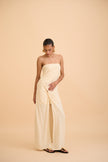 ALINE STRAPLESS MAXI DRESS - RICOCHET