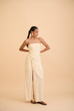 ALINE STRAPLESS MAXI DRESS - RICOCHET