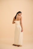 ALINE STRAPLESS MAXI DRESS - RICOCHET