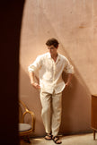 TARIQ LINEN SHIRT - RICOCHET