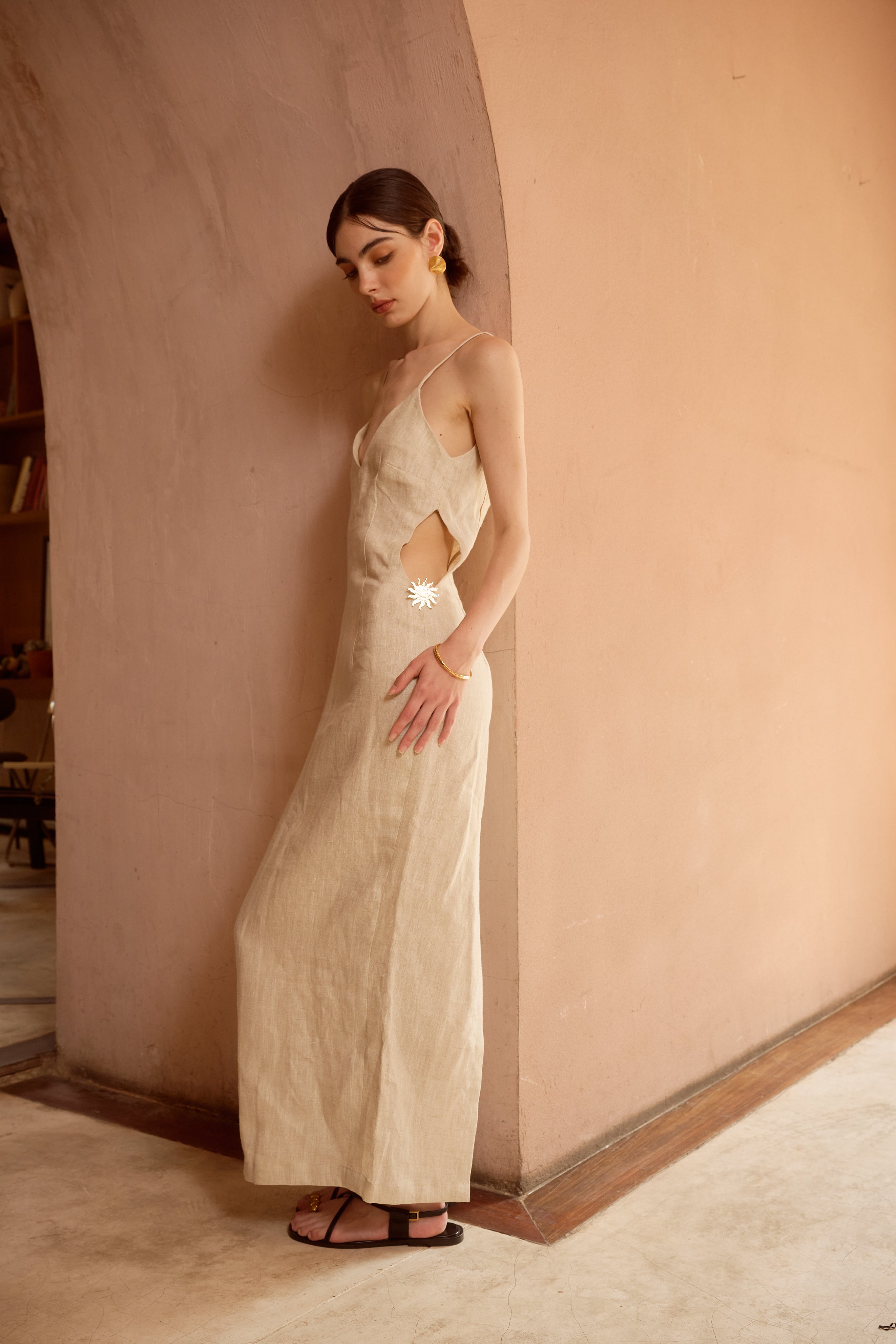 ARWA MAXI DRESS - RICOCHET