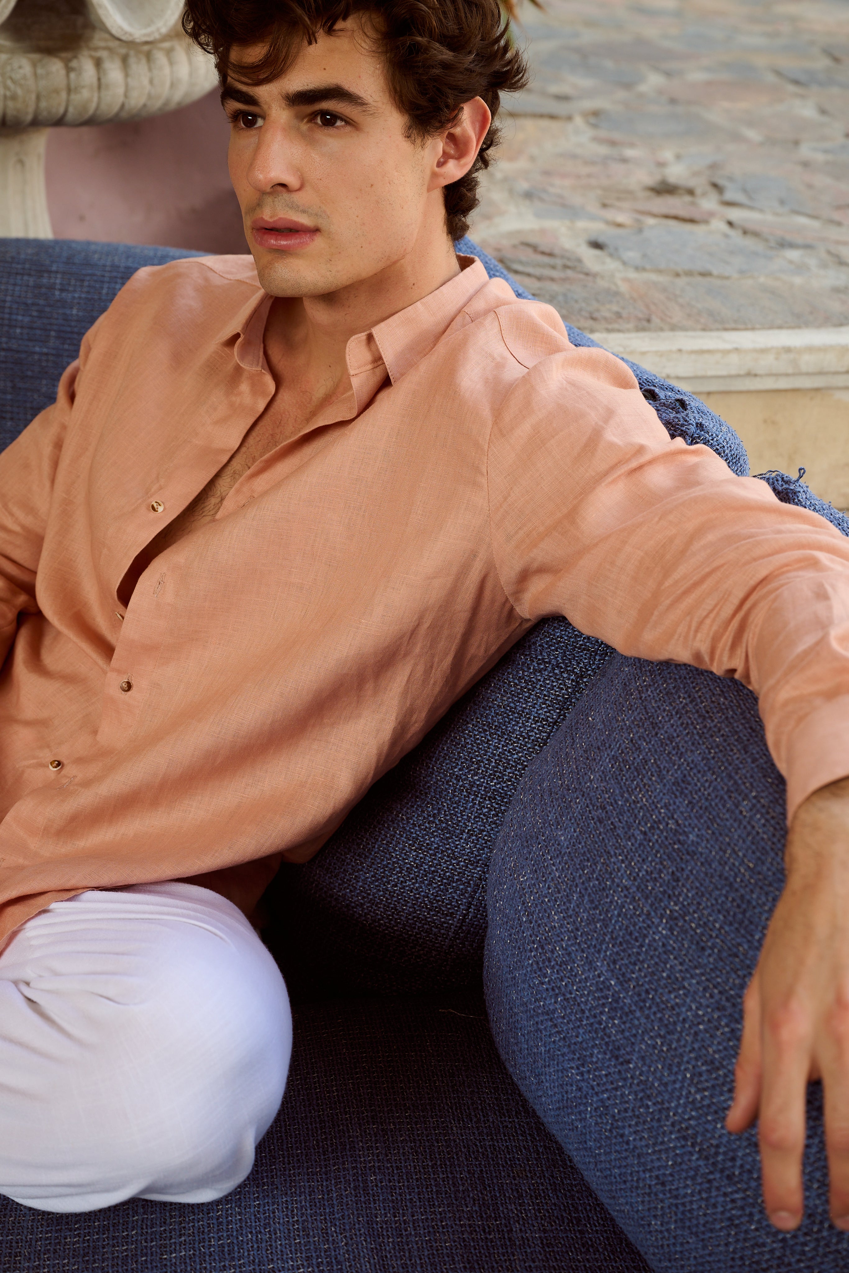 ZAYD LINEN SHIRT - RICOCHET