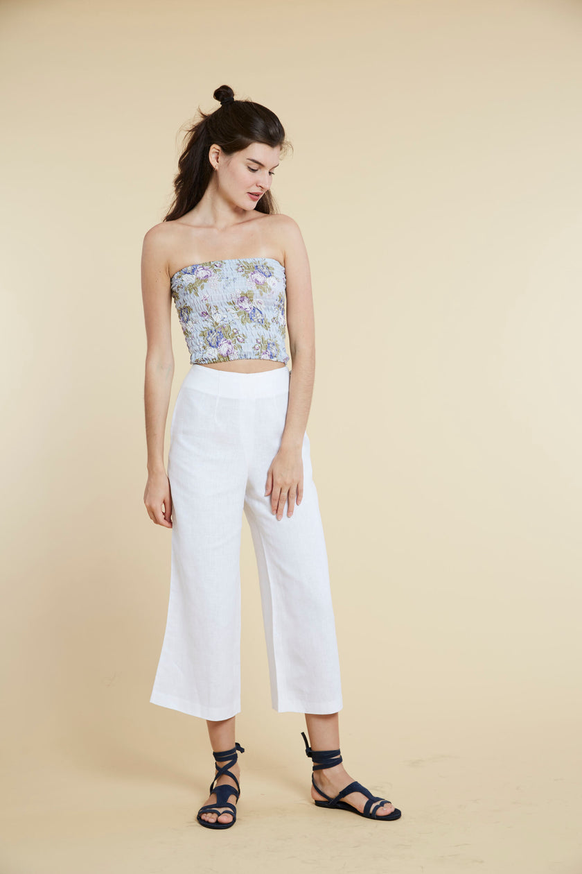 INDAH TROUSER (WHITE) - RICOCHET