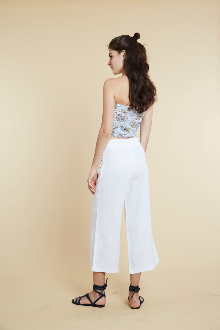 INDAH TROUSER (WHITE) - RICOCHET