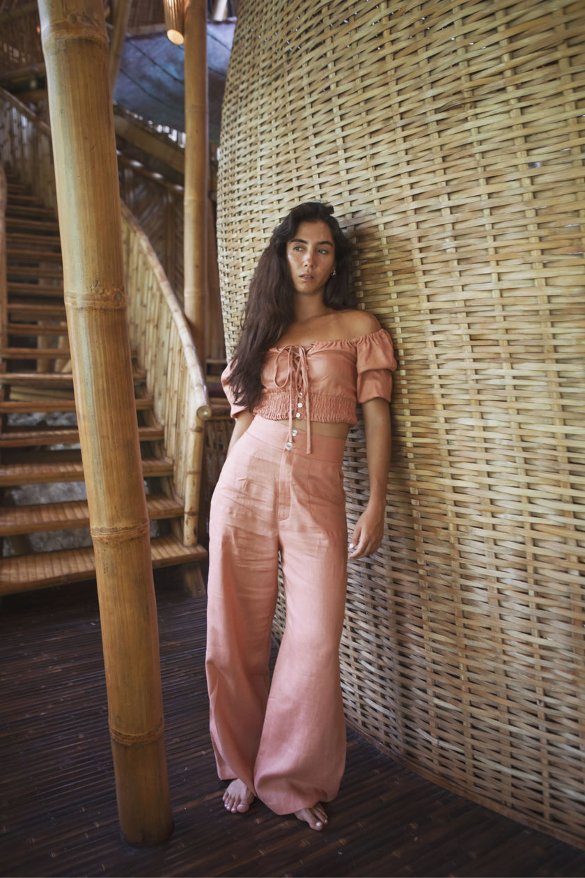 RANA TROUSER (TERRACOTTA) - RICOCHET