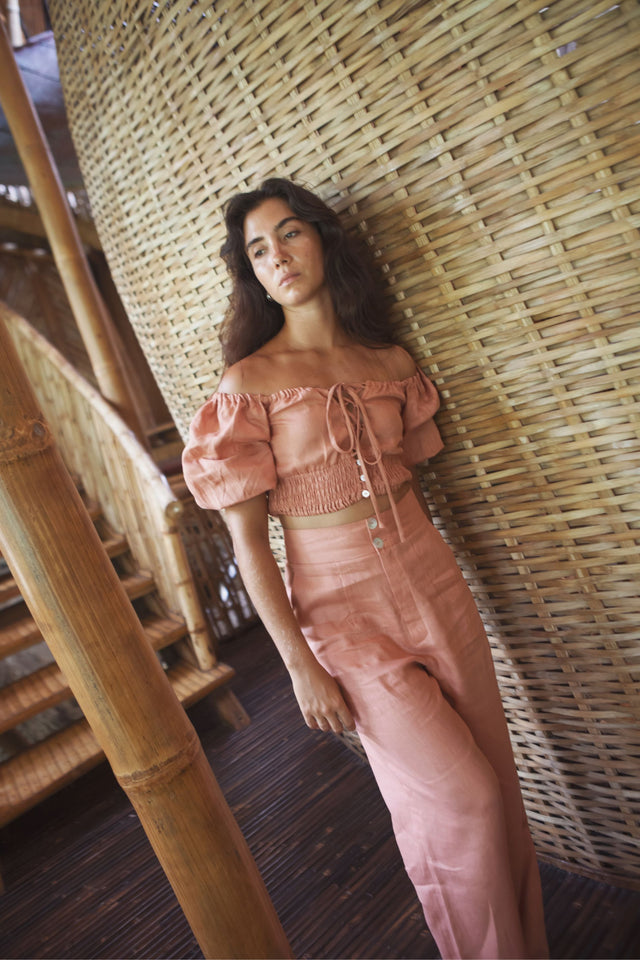 JENDAYI TOP (TERRACOTTA) - RICOCHET