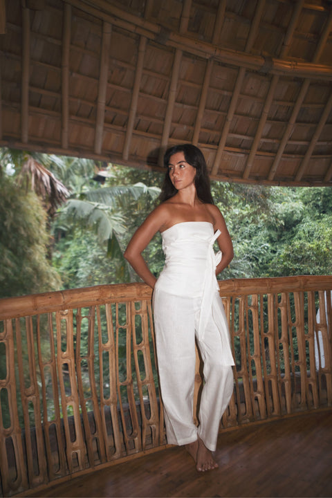 JAWHARA TROUSER (WHITE) - RICOCHET