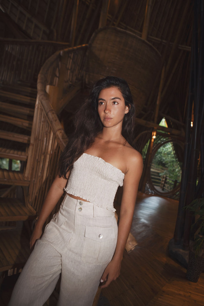 RANA STRAPLESS TOP - RICOCHET