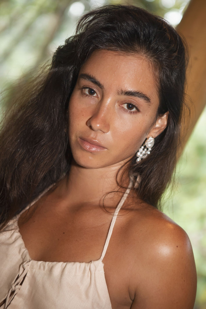 DANIELI CUT-OUT DRESS (IVORY) - RICOCHET