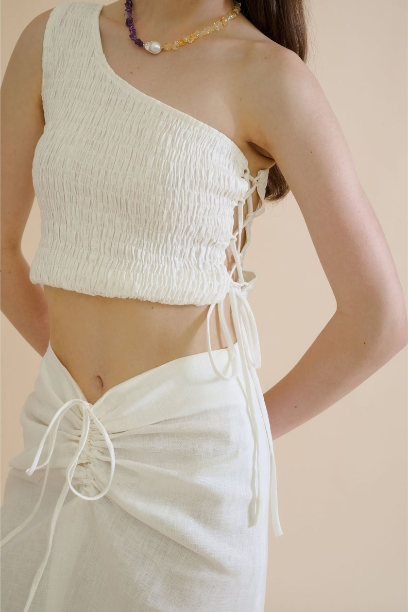 NEFELI TOP (WHITE) - RICOCHET