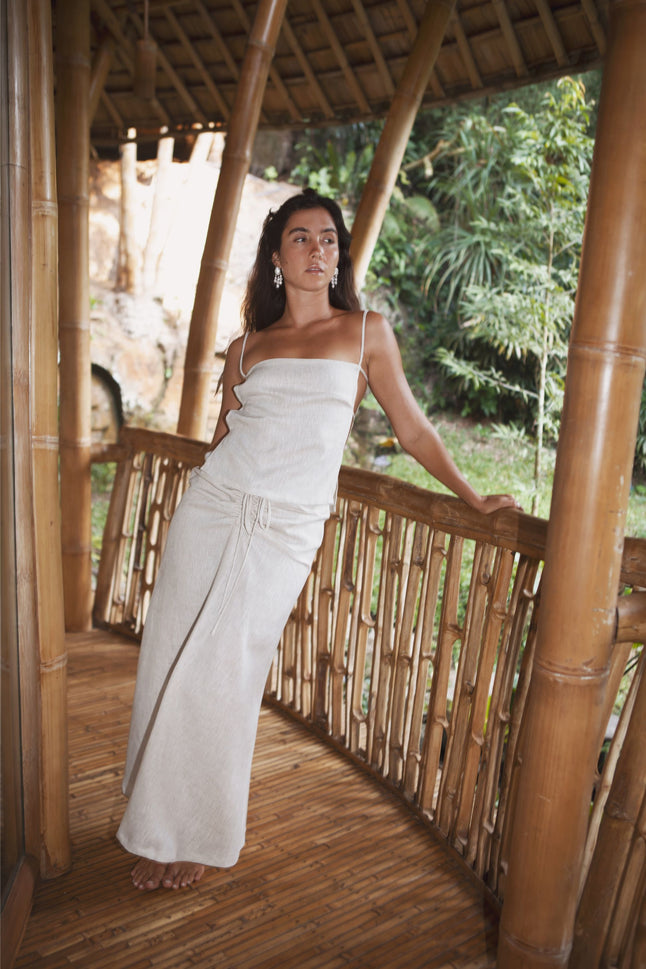 CHARMAINE SKIRT (SAND) - RICOCHET