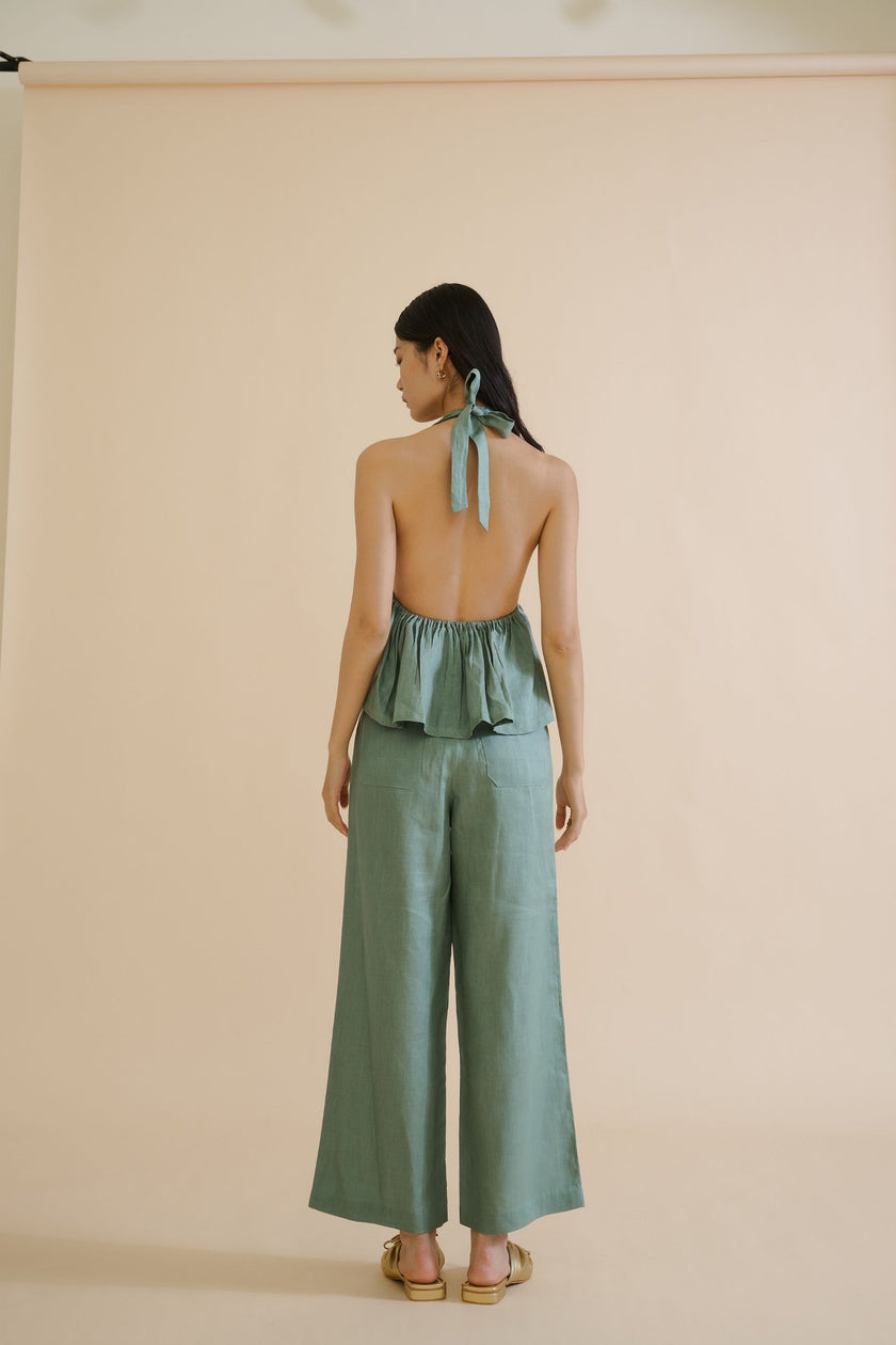 LEA TROUSER (SAGE) - RICOCHET