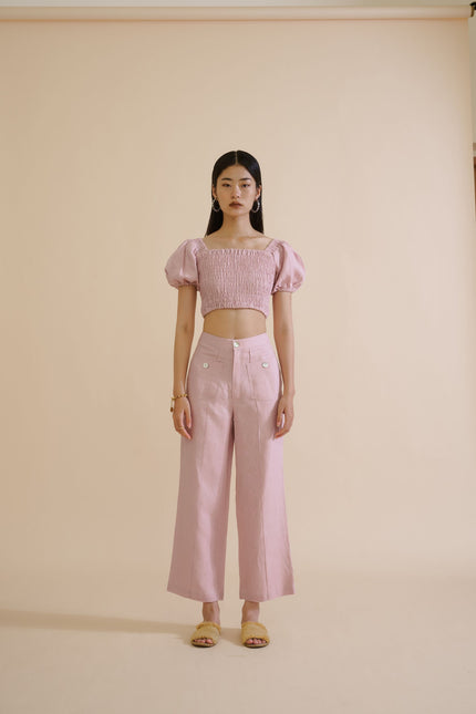 GIA TROUSER (BLUSH) - RICOCHET