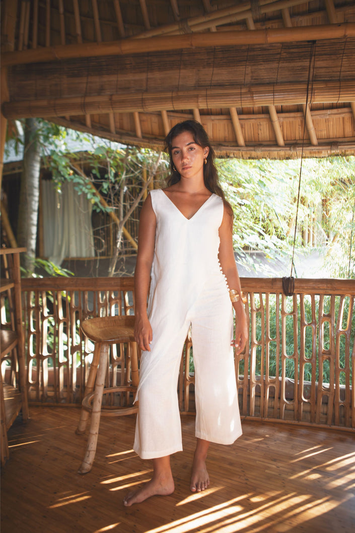 INDAH TROUSER (WHITE) - RICOCHET