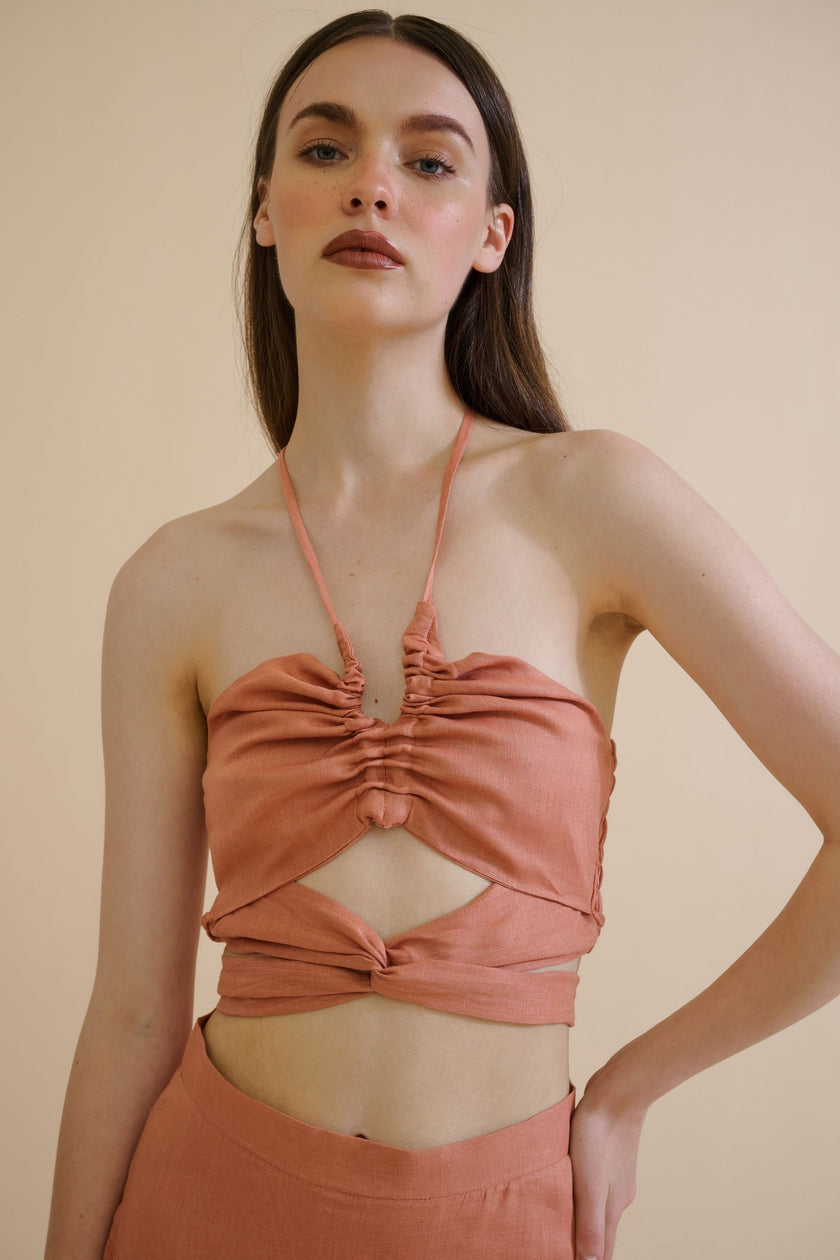 RAIJA TOP (TERRACOTTA) - RICOCHET