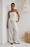 Ayla strapless top (Sand) - RICOCHET