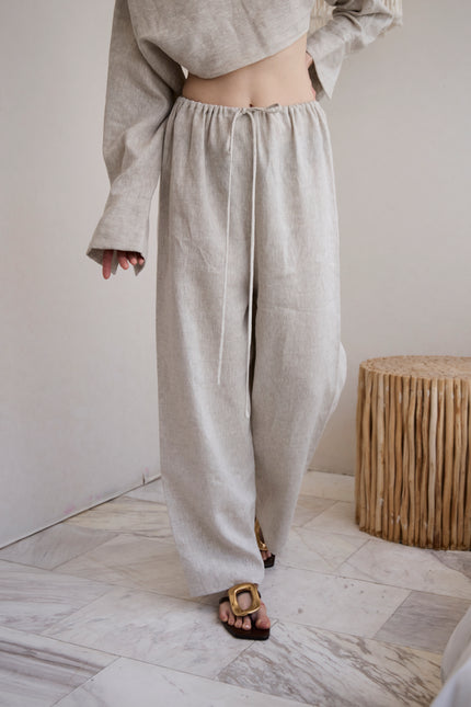 Ayla trouser (Sand) - RICOCHET