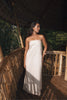 DANIELI STRAPLESS DRESS (IVORY)