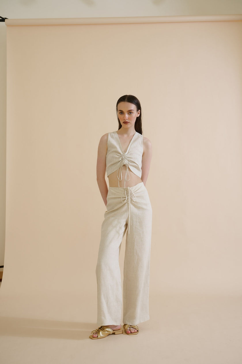 SAHAR TOP (SAND) - RICOCHET