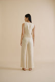 DANIELI TROUSER (IVORY)