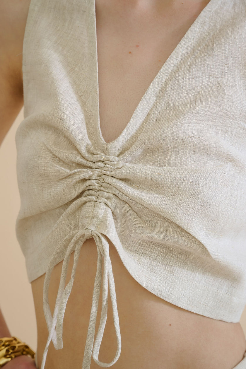 SAHAR TOP (SAND) - RICOCHET