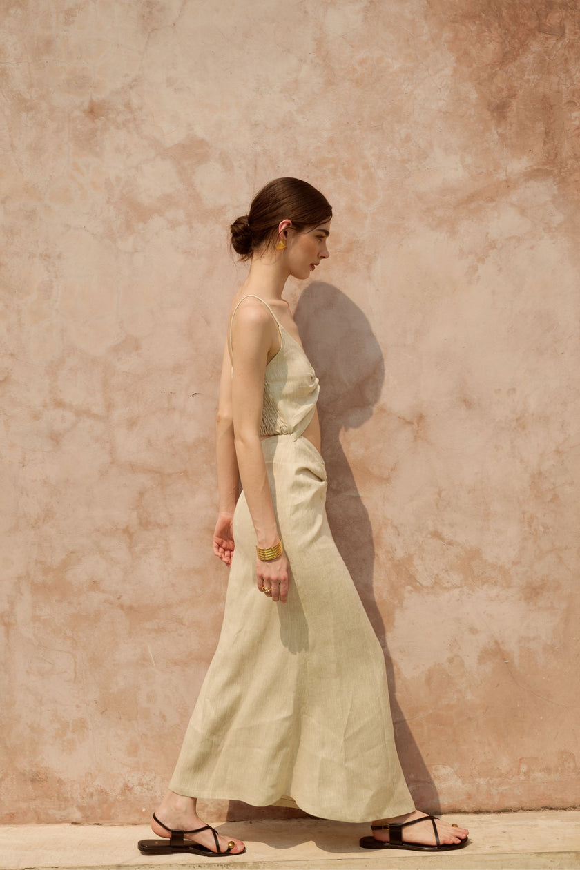 ARWA CUT-OUT DRESS - RICOCHET