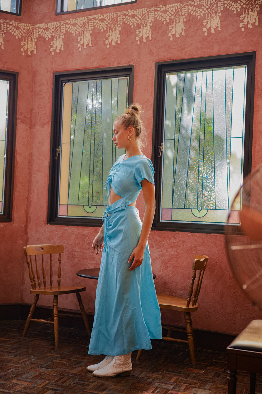 ALANI CUT-OUT DRESS - RICOCHET