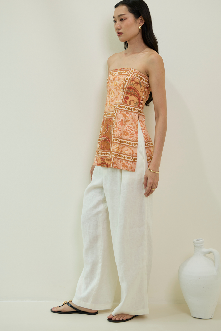 MEGARA STRAPLESS TOP