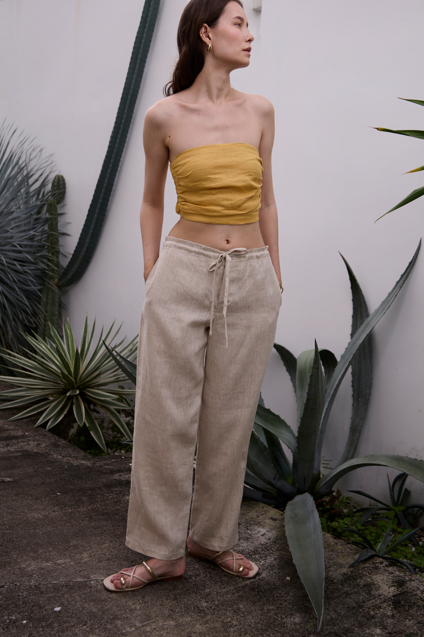 ALBA DRAWSTRING TROUSER