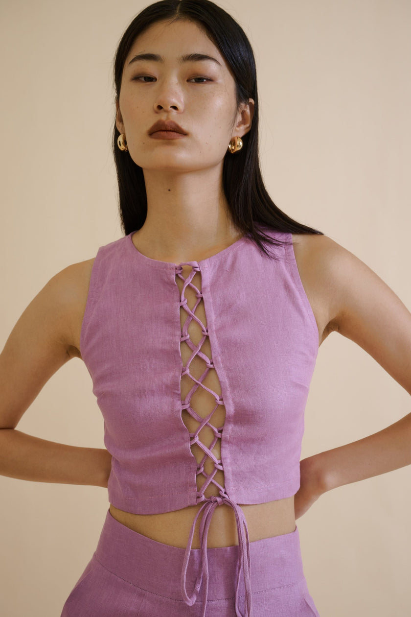 ADILAH TOP (PLUM) - RICOCHET