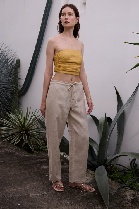 SALOMI STRAPLESS TOP - RICOCHET