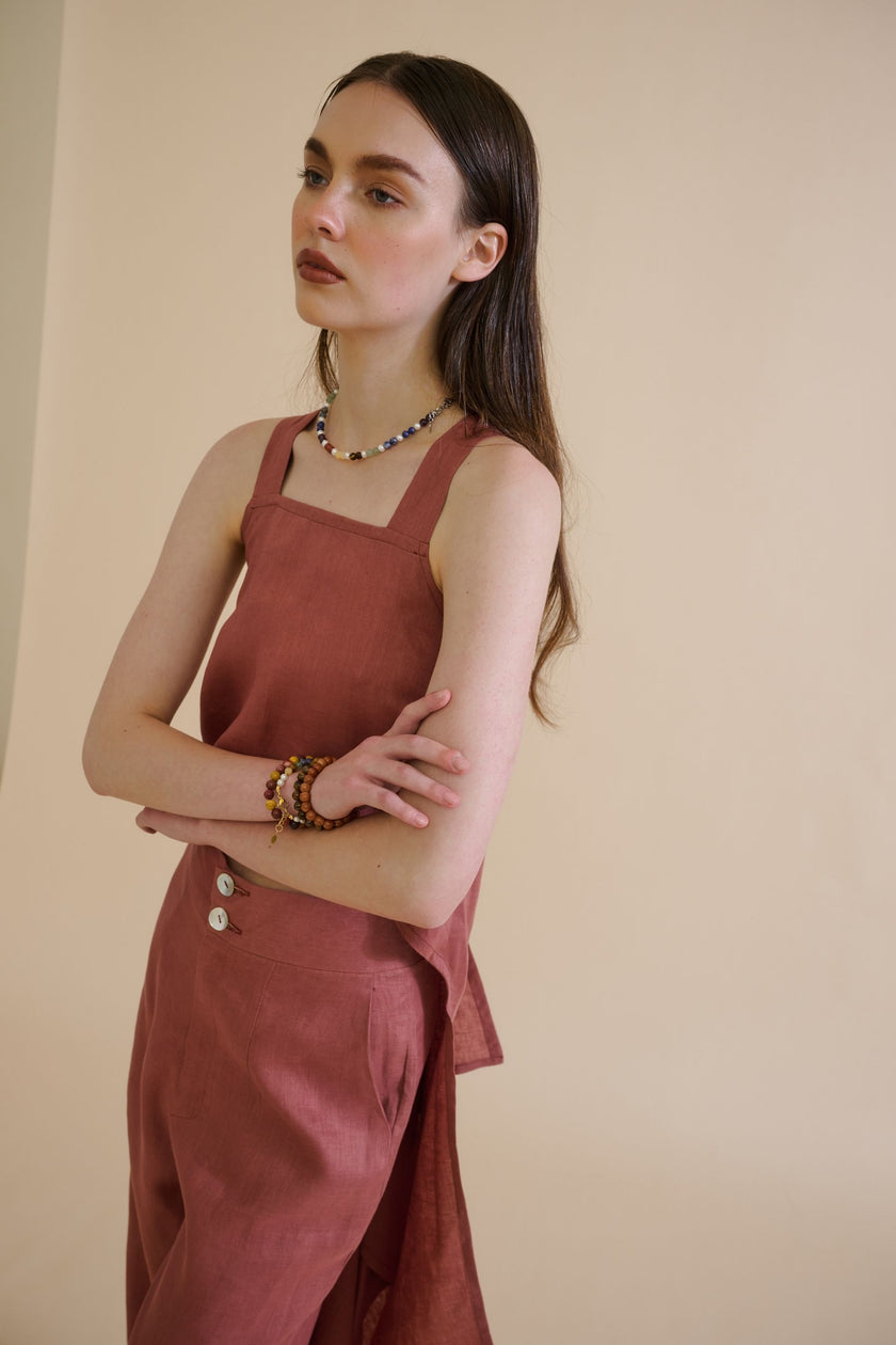 RANA TROUSER (CLAY) - RICOCHET