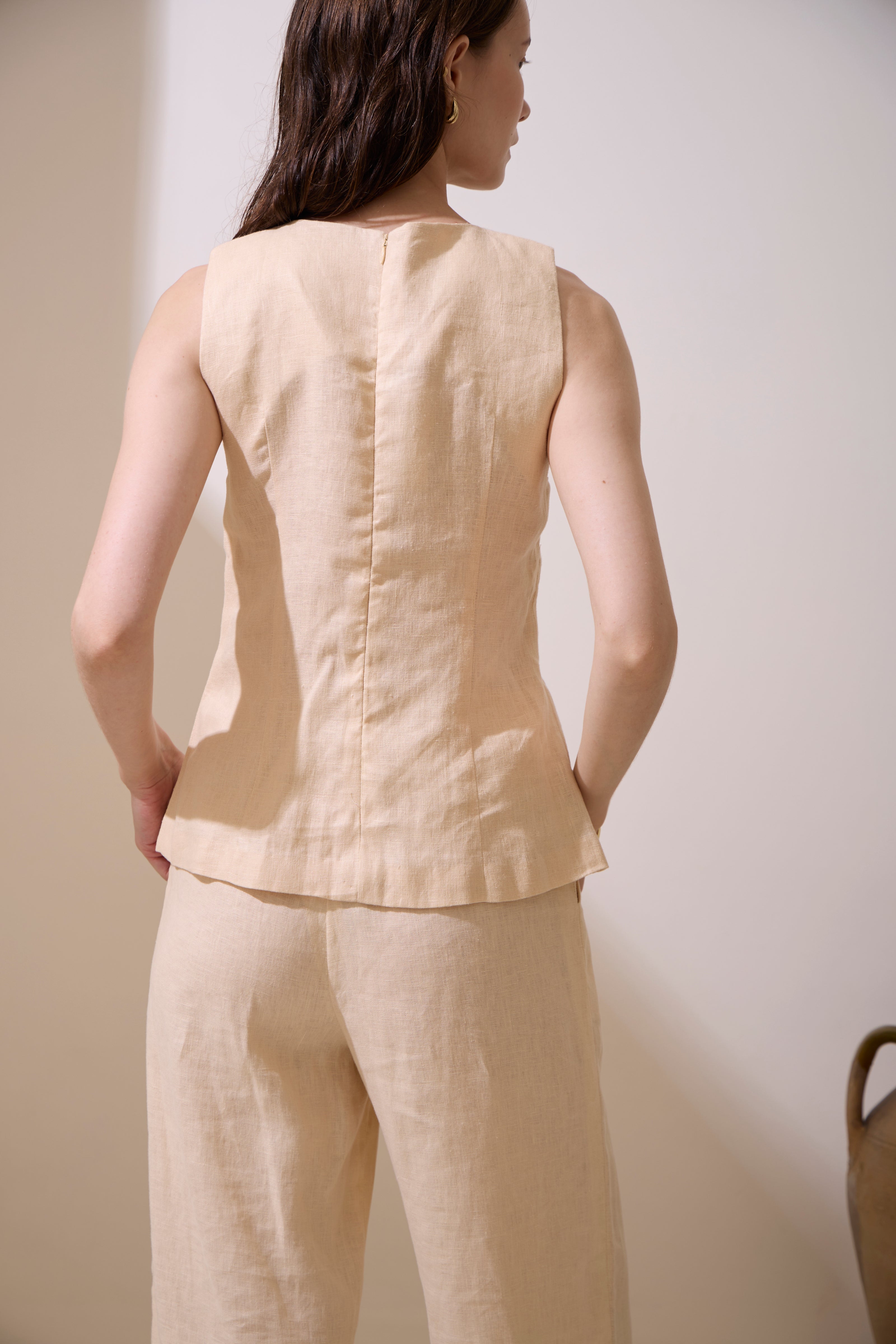 DANIELI PEARL BUTTONS TOP