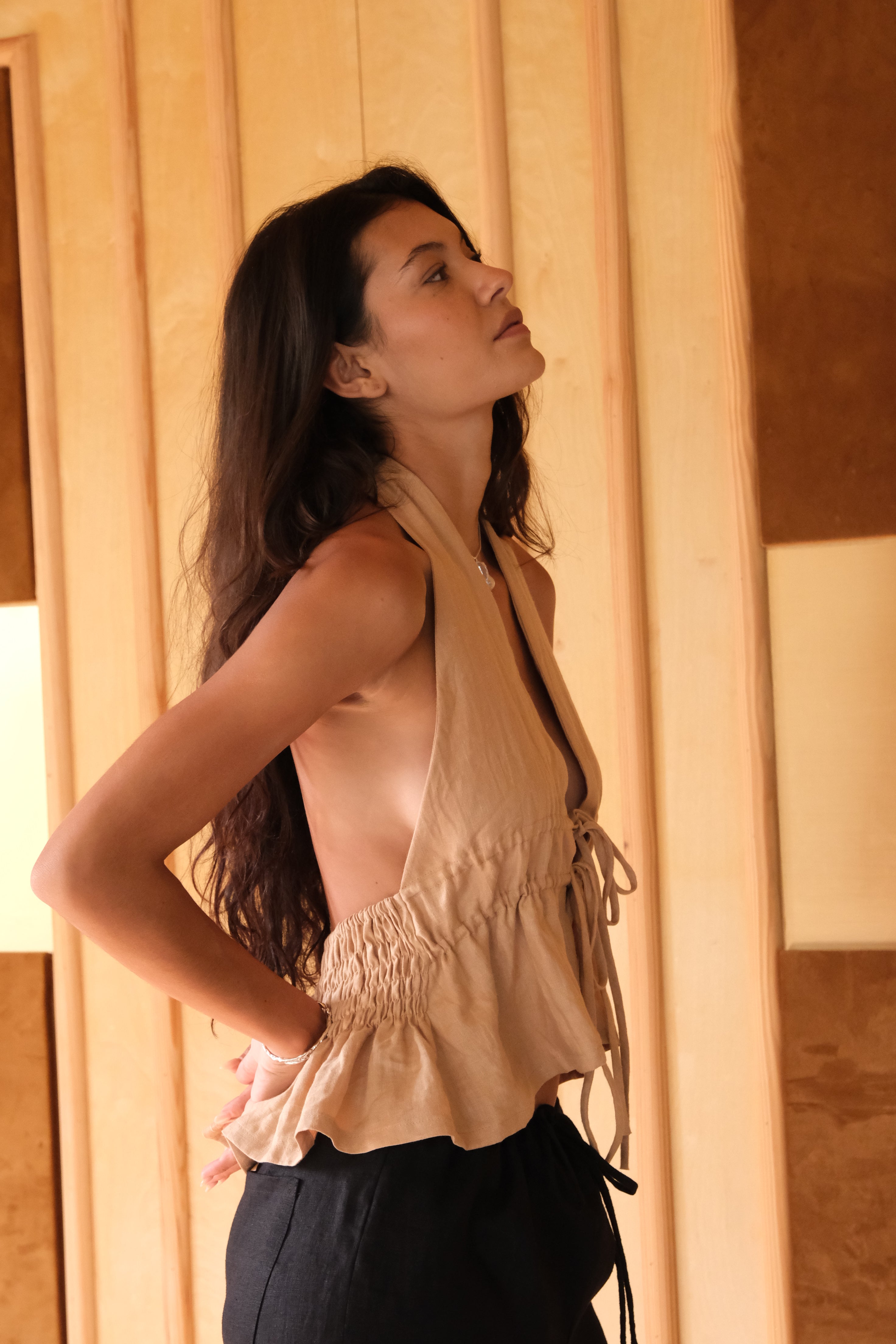 ALVA HALTER TOP - RICOCHET