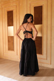 GYASI MAXI DRESS (BLACK) - RICOCHET
